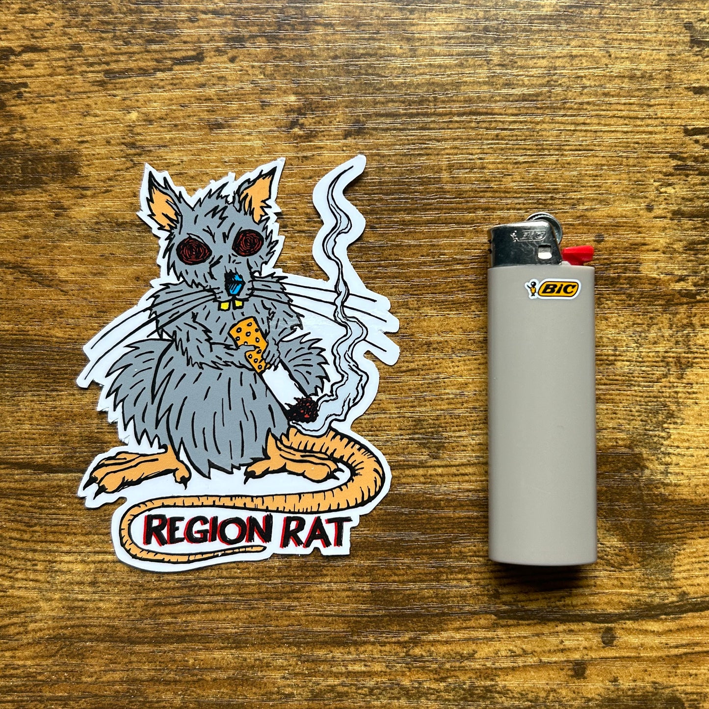 Region Rat Indiana Sticker FREE SHIPPING
