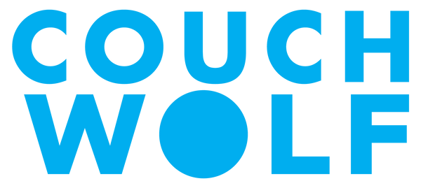 Couch Wolf Logo for page header blue logo