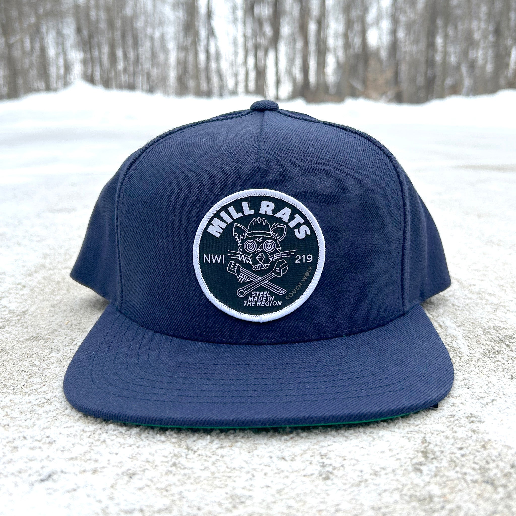 j*e様 RATS CAP \"WAY OF LIFE\" NAVY×SILVER MESH CAP “WAY OF LIFE” – JOLLY ROGER