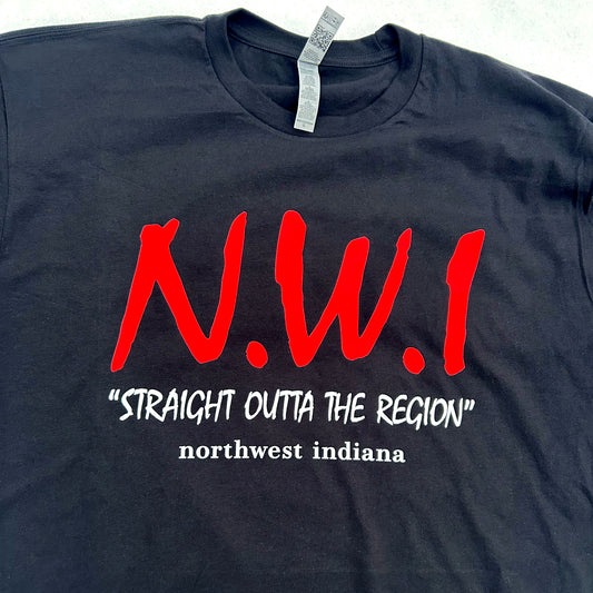 N.W.I. Straight Outta The Region T-shirt