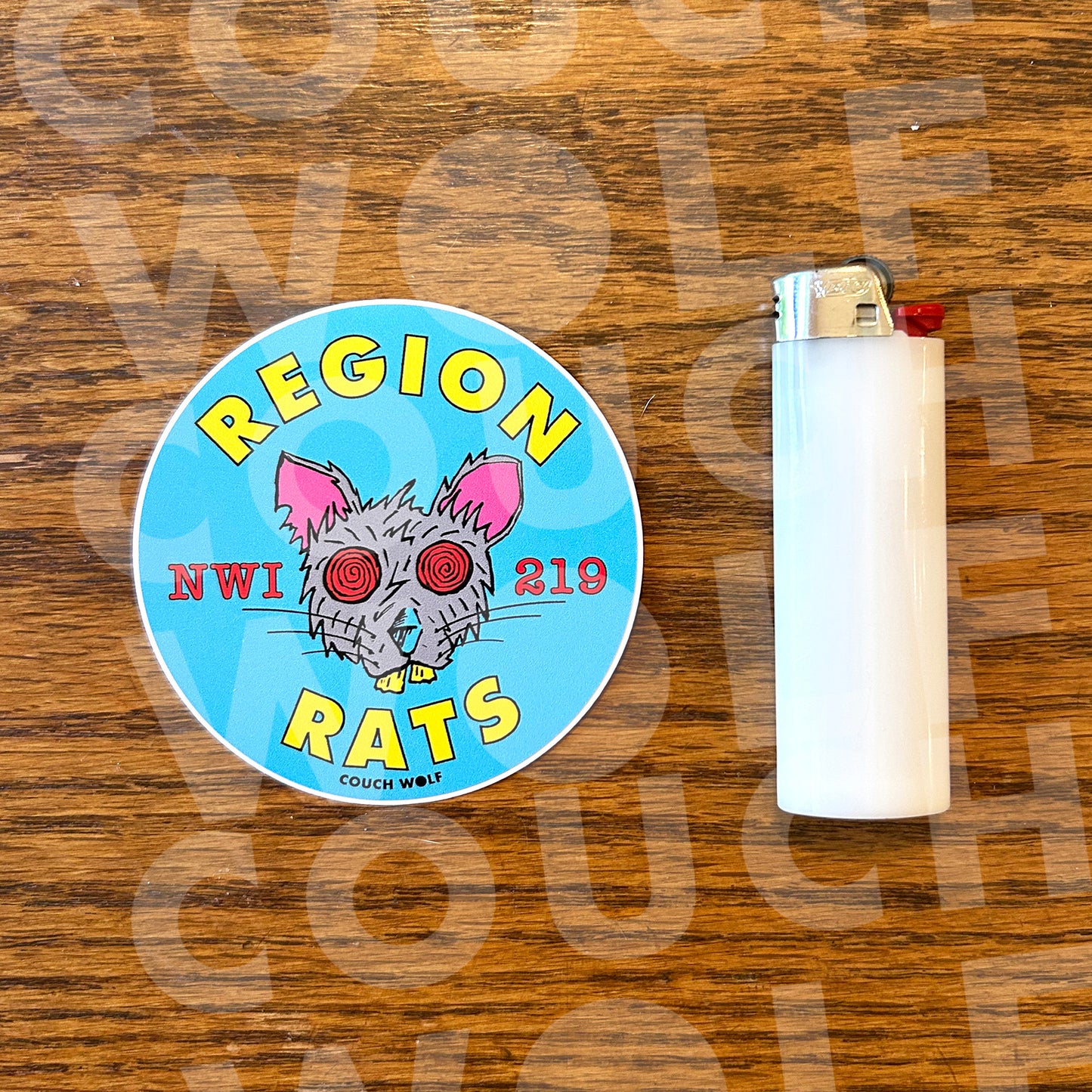 Region Rats Sticker